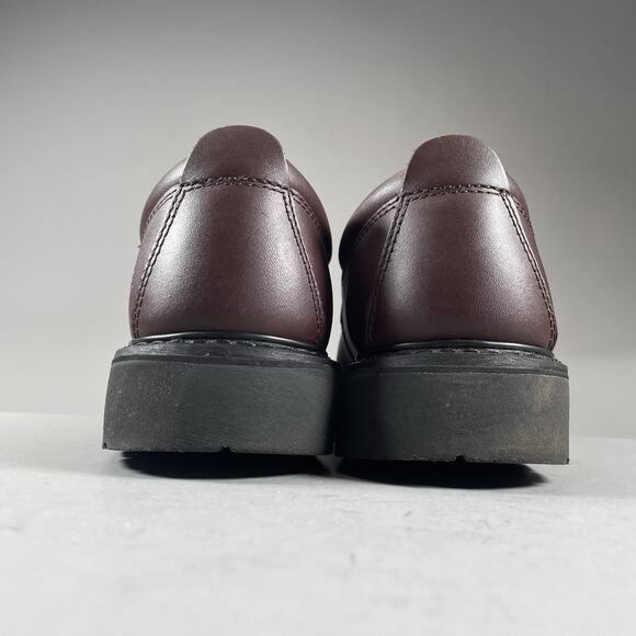 Work America Responder II Mens 10 D Brown Slip On Work Loafer Boot Oil Resistant - Picture 3 of 9